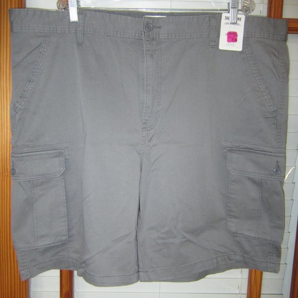 Signature by Levi Strauss Other - Signature by Levi's Cargo 10" Shorts Men's 46 NEW Gray 100% Cotton